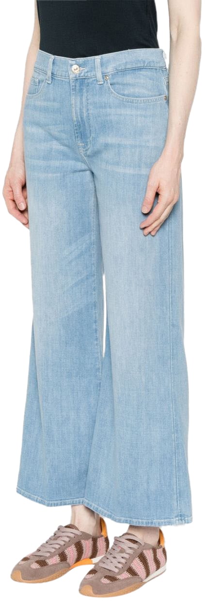 7 For All Mankind Jeans Clear Blue Blauw