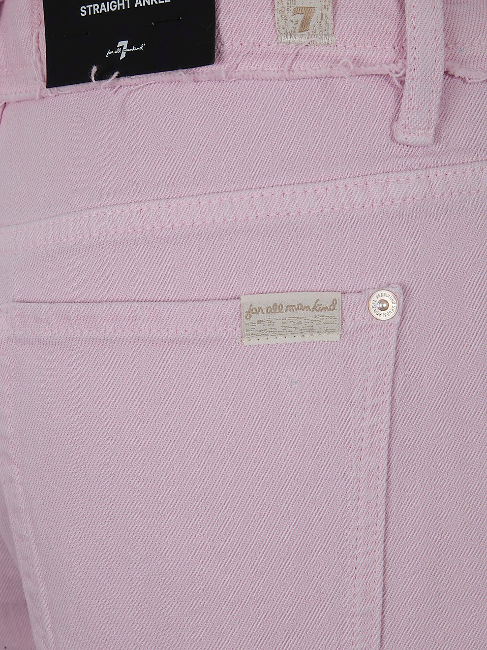 7 For All Mankind 7 FOR ALL MENKIND STOVEPIPE STRAIGHT ANKLE Paars