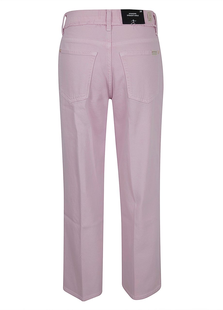 7 For All Mankind 7 FOR ALL MENKIND STOVEPIPE STRAIGHT ANKLE Paars