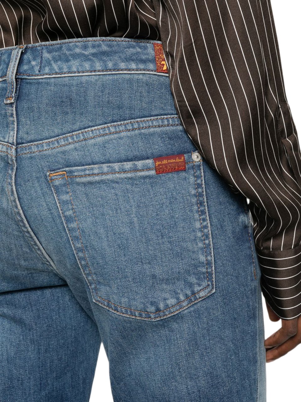 7 For All Mankind Jeans Navy Navy