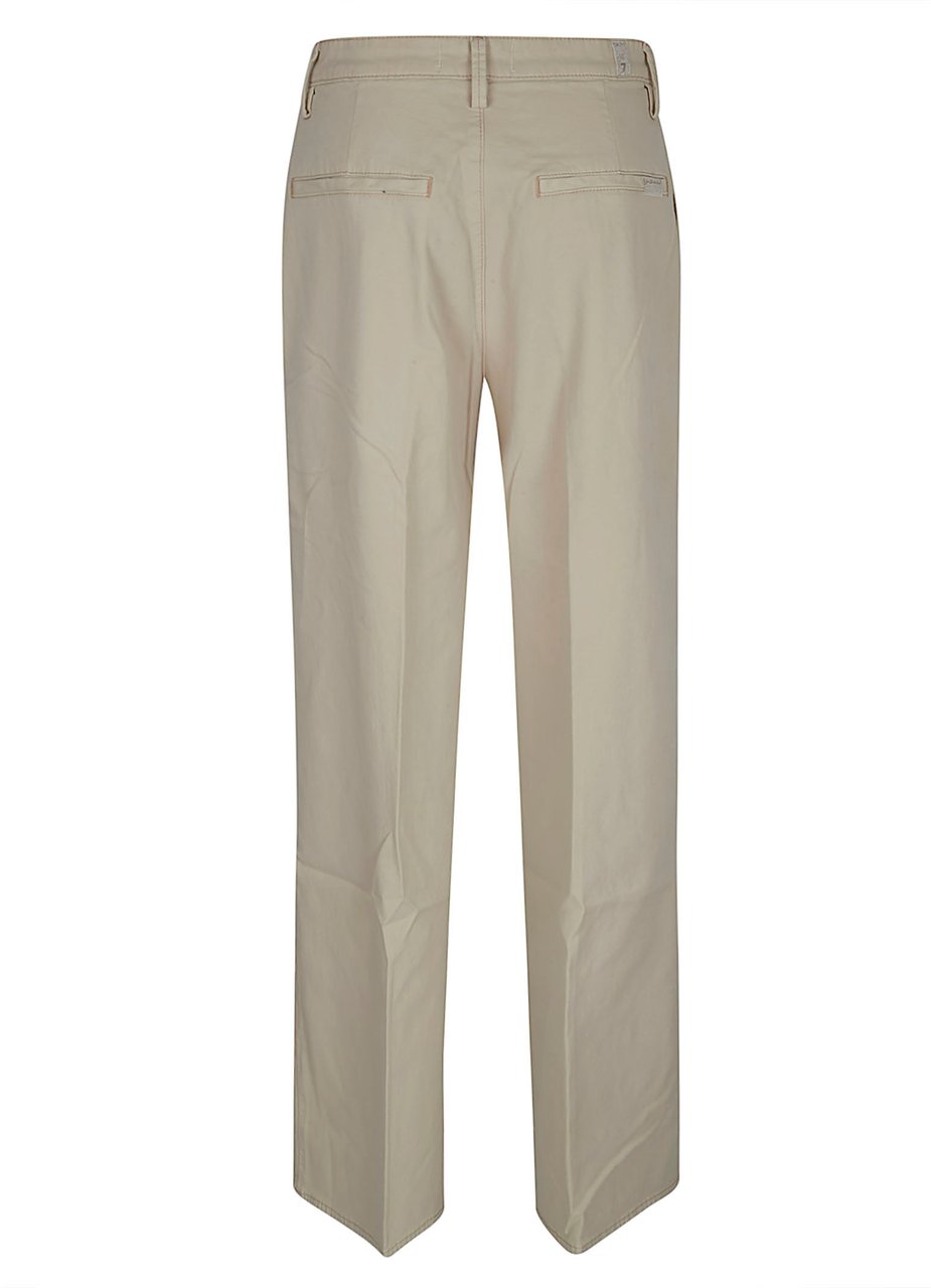 7 For All Mankind 7 FOR ALL MENKIND WIDE TROUSER Beige