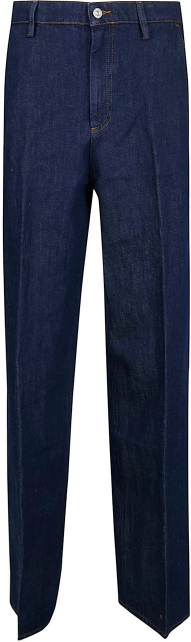 7 For All Mankind 7 FOR ALL MENKIND WIDE TROUSER Lichtblauw