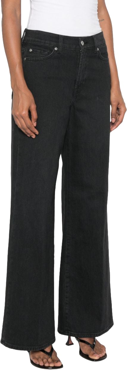 7 For All Mankind Jeans Black Zwart