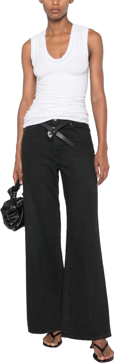 7 For All Mankind Jeans Black Zwart