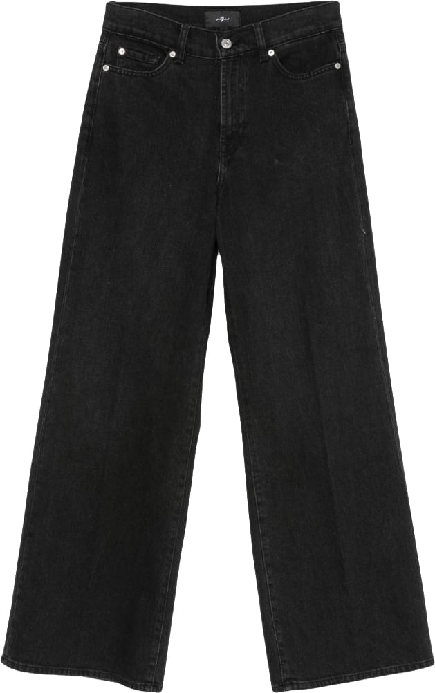 7 For All Mankind Jeans Black Zwart