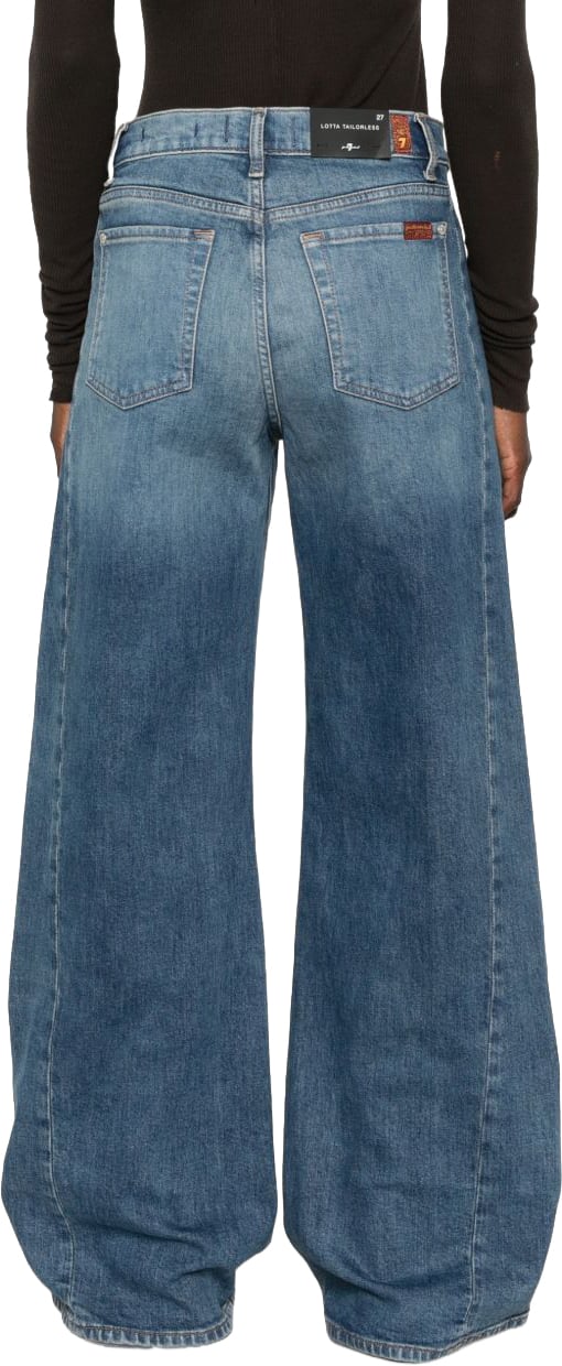 7 For All Mankind Jeans Blauw