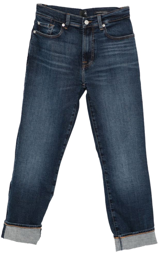 7 For All Mankind Jeans Blue Blauw