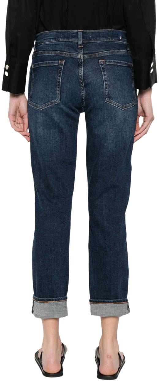 7 For All Mankind Jeans Blue Blauw
