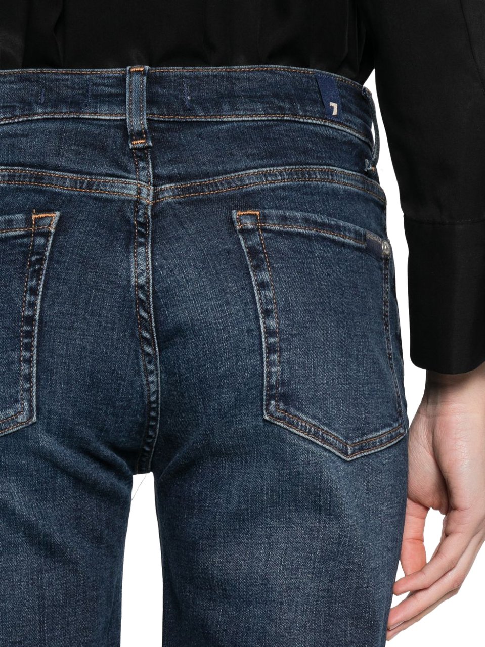 7 For All Mankind Jeans Blue Blauw