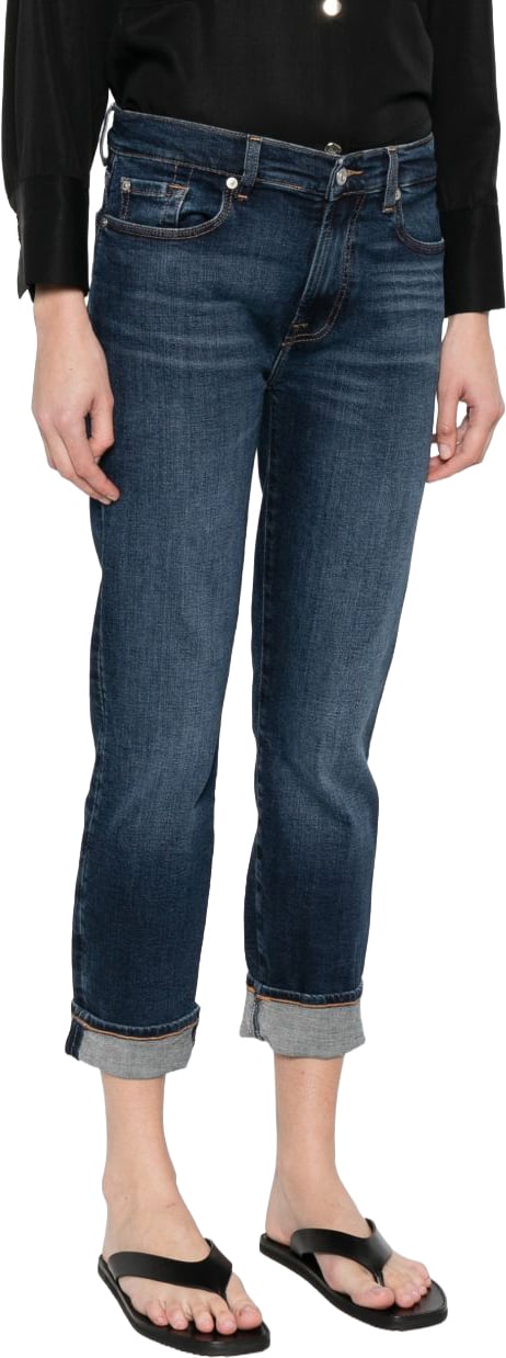 7 For All Mankind Jeans Blue Blauw