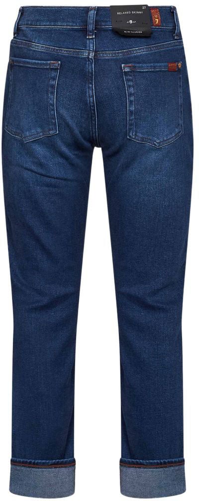 7 For All Mankind Jeans Blauw