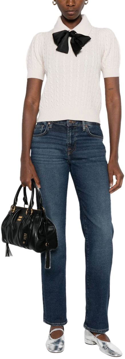 7 For All Mankind Jeans Blue Blauw