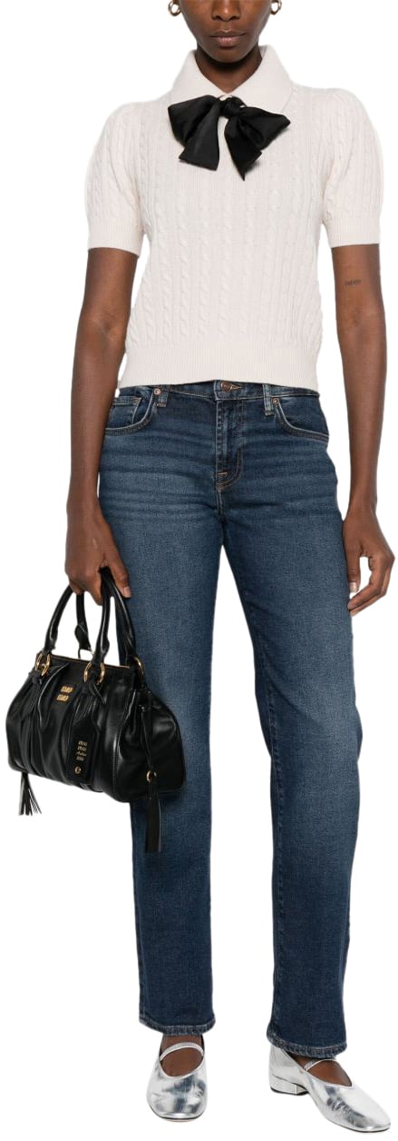 7 For All Mankind Jeans Blue Blauw