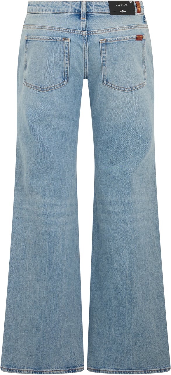 7 For All Mankind Palazzo jeans in denim made of cotton Lichtblauw