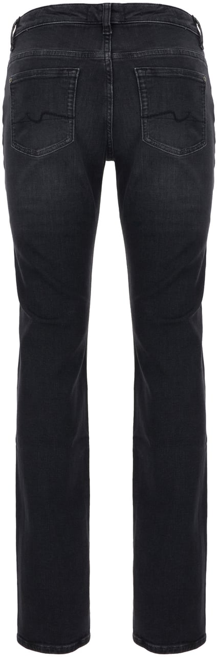 7 For All Mankind Black denim jeans Zwart