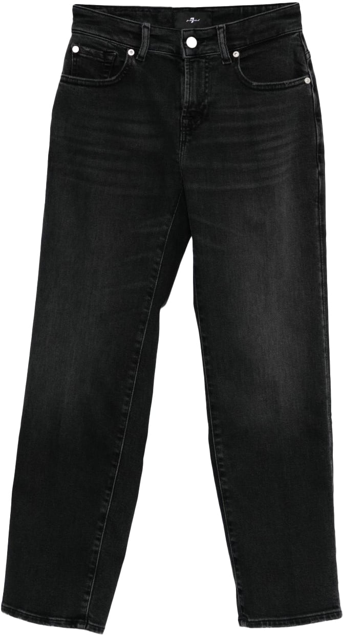 7 For All Mankind Jeans Black Zwart