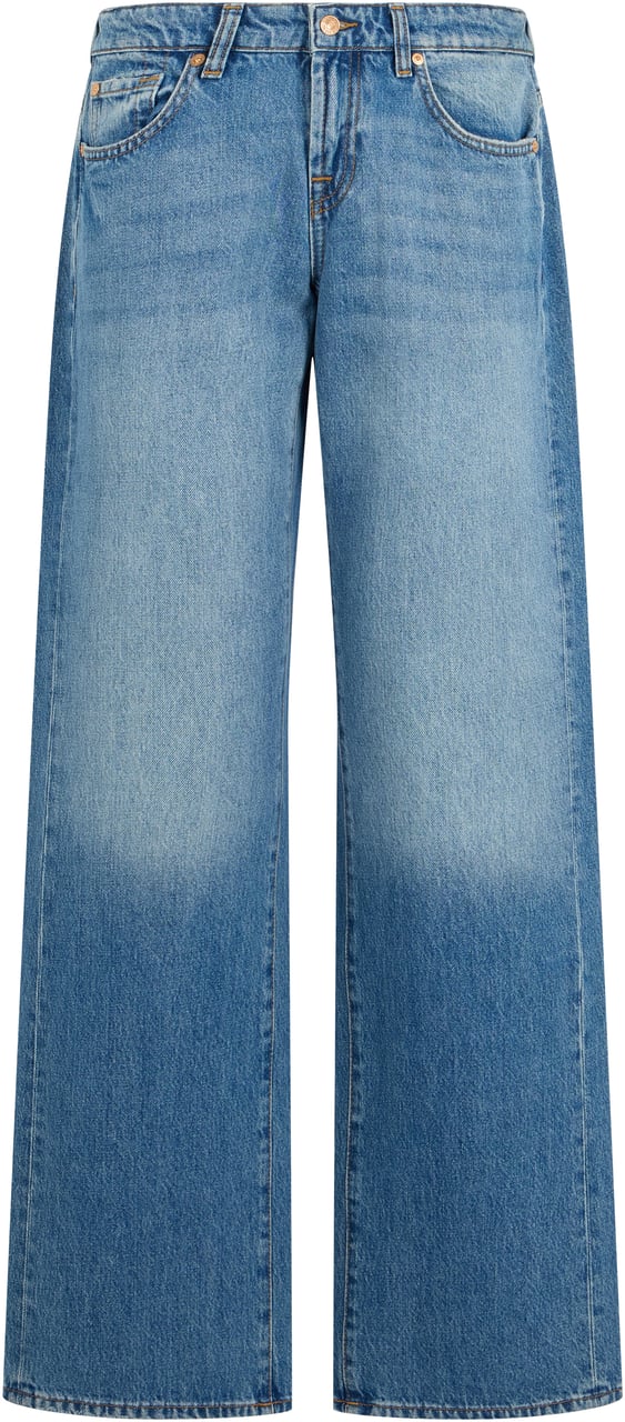 7 For All Mankind Jeans with wide legs Blauw