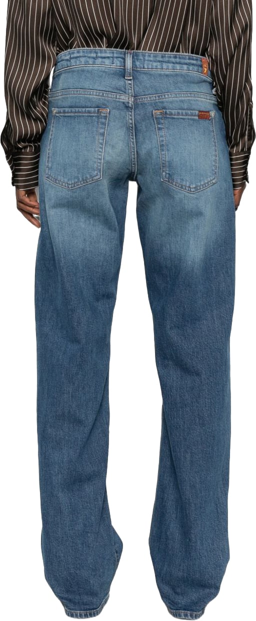 7 For All Mankind Jeans Navy Blauw