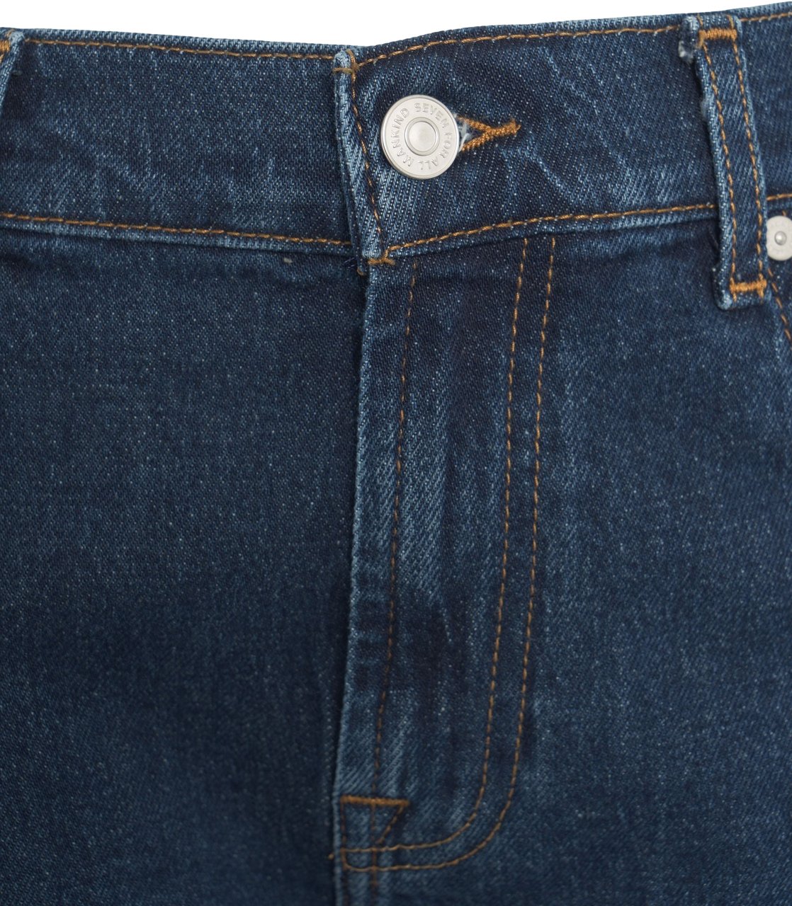 7 For All Mankind Straight leg jeans 'Tess' Blauw