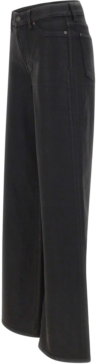 7 For All Mankind Trousers Black Zwart