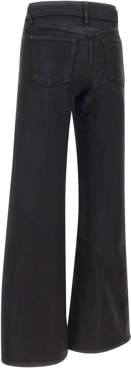 7 For All Mankind Trousers Black Zwart