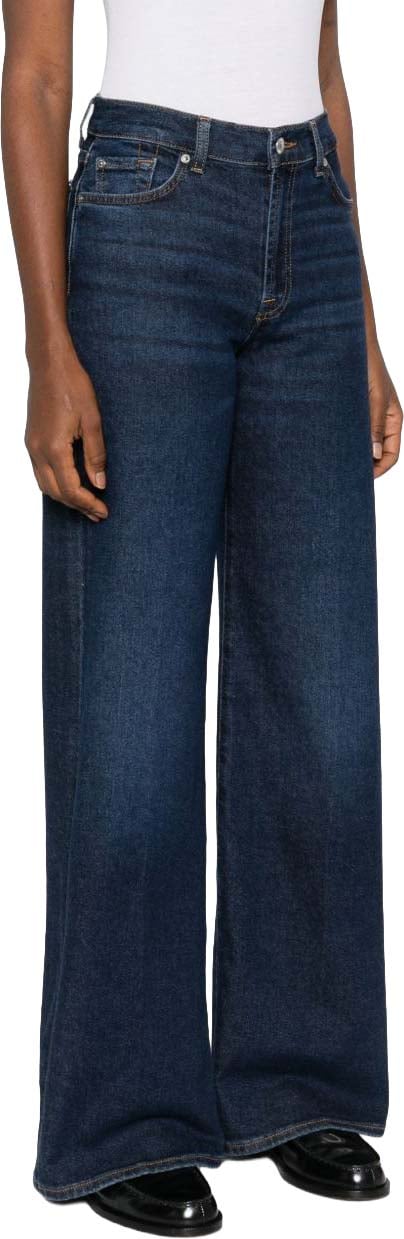 7 For All Mankind Jeans Blu Scuro Navy