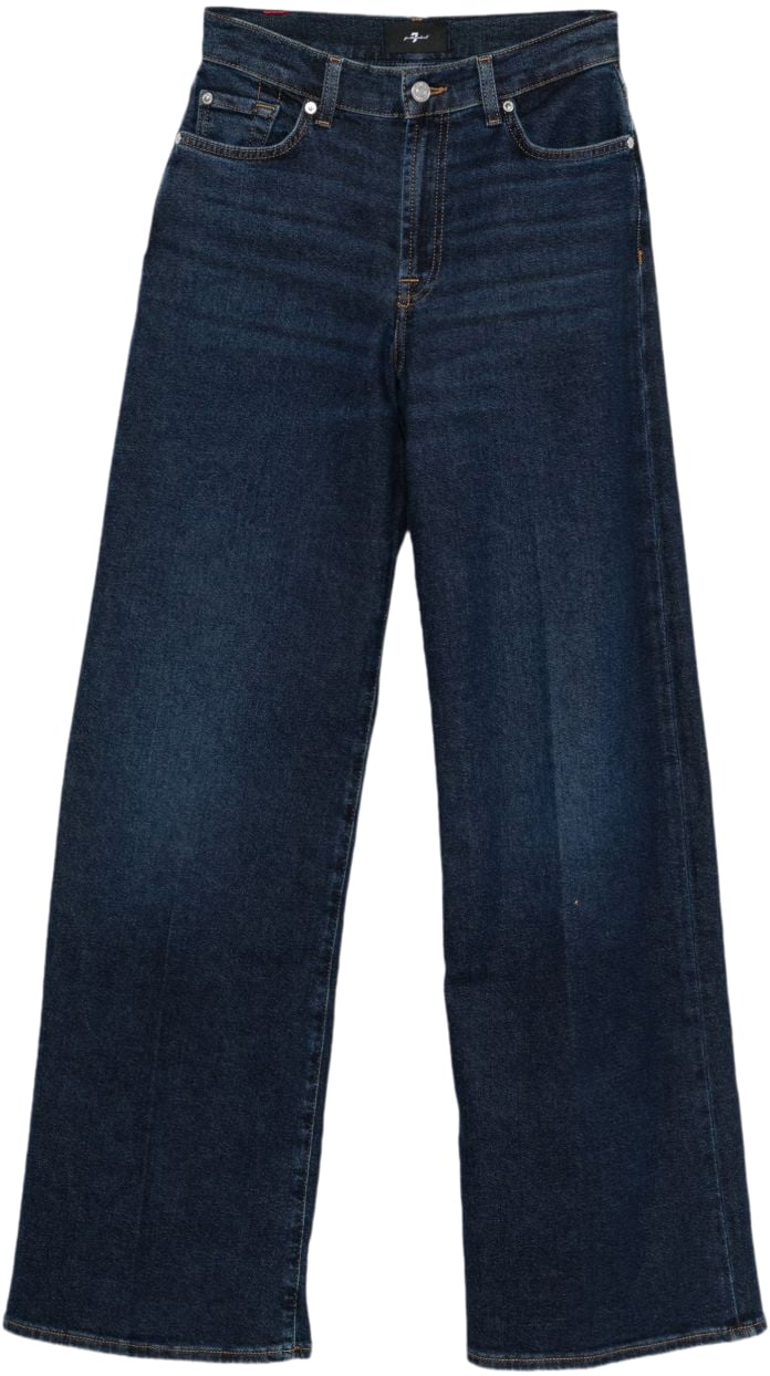 7 For All Mankind Jeans Blue Blauw