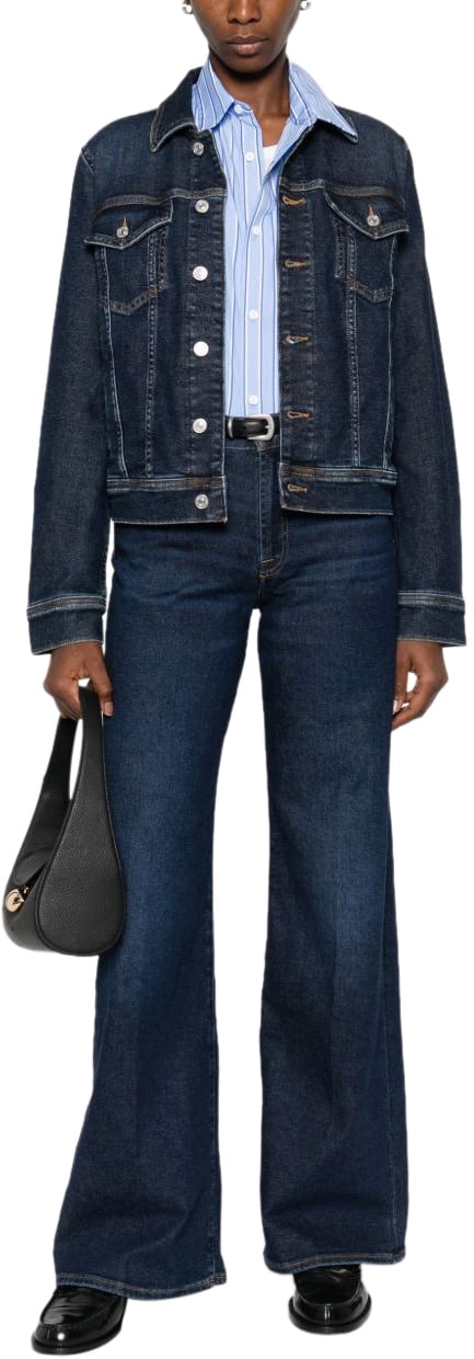 7 For All Mankind Jeans Blue Blauw