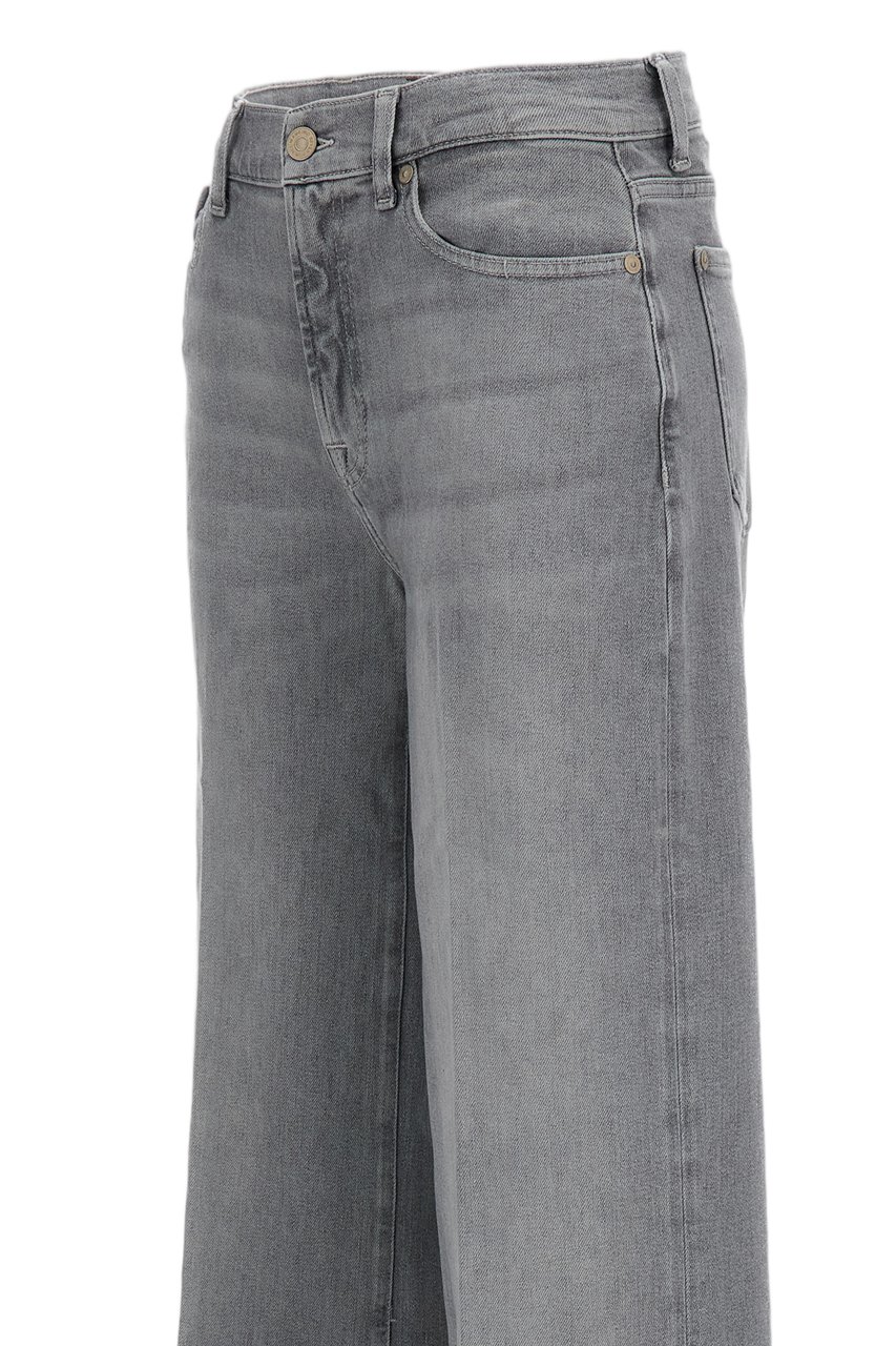 7 For All Mankind Washed Gray Lotta Luxe Vintage Jeans Grijs