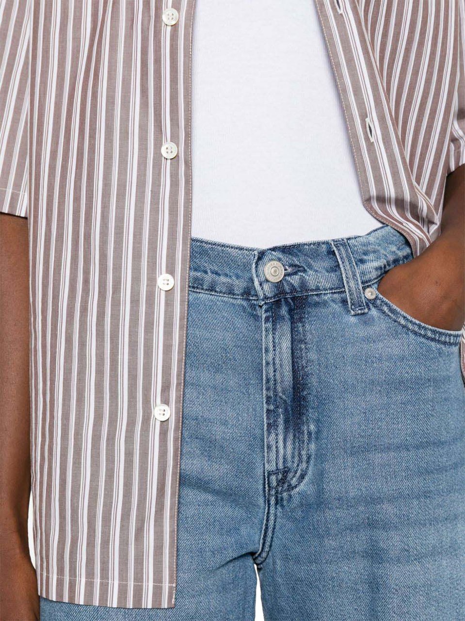 7 For All Mankind Jeans Blue Blauw