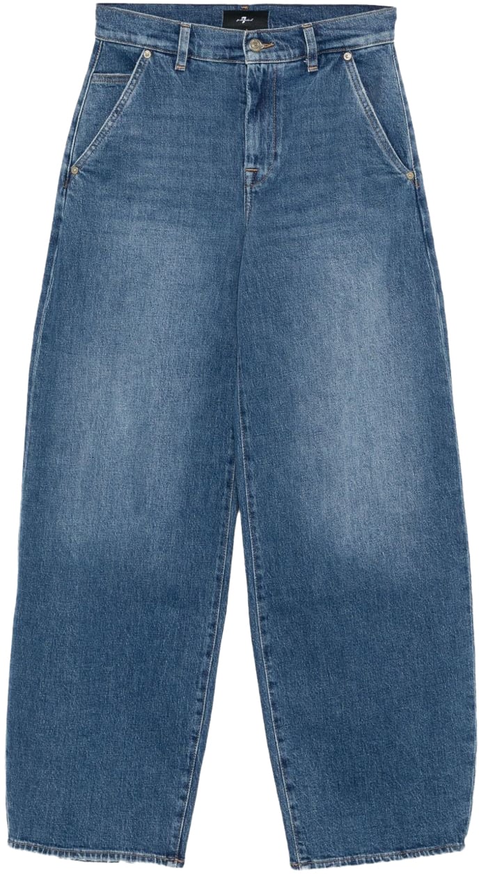 7 For All Mankind Jeans Blue Blauw
