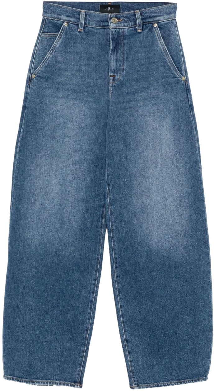 7 For All Mankind Jeans Blue Blauw