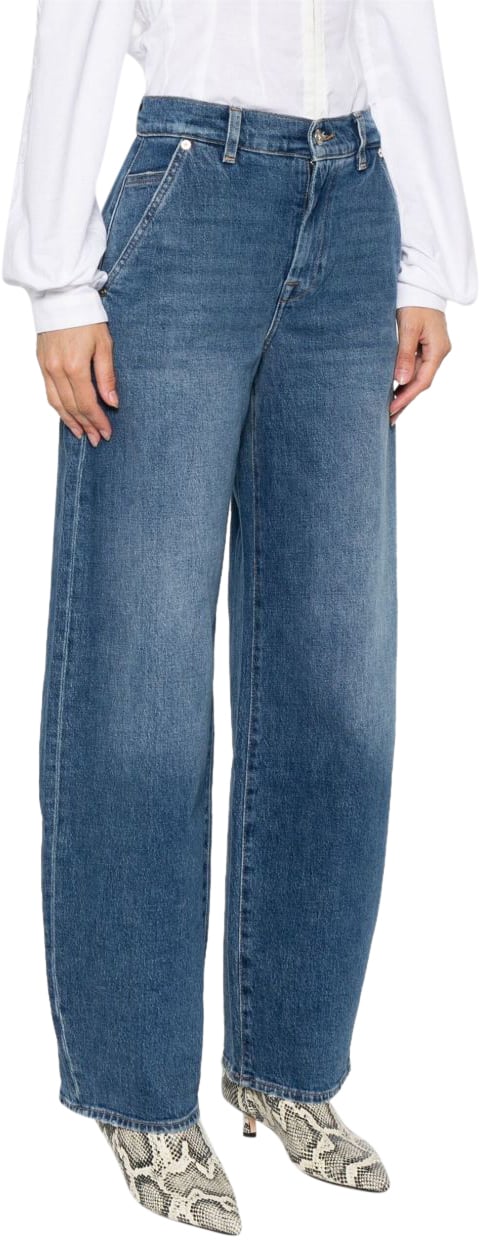 7 For All Mankind Jeans Blue Blauw