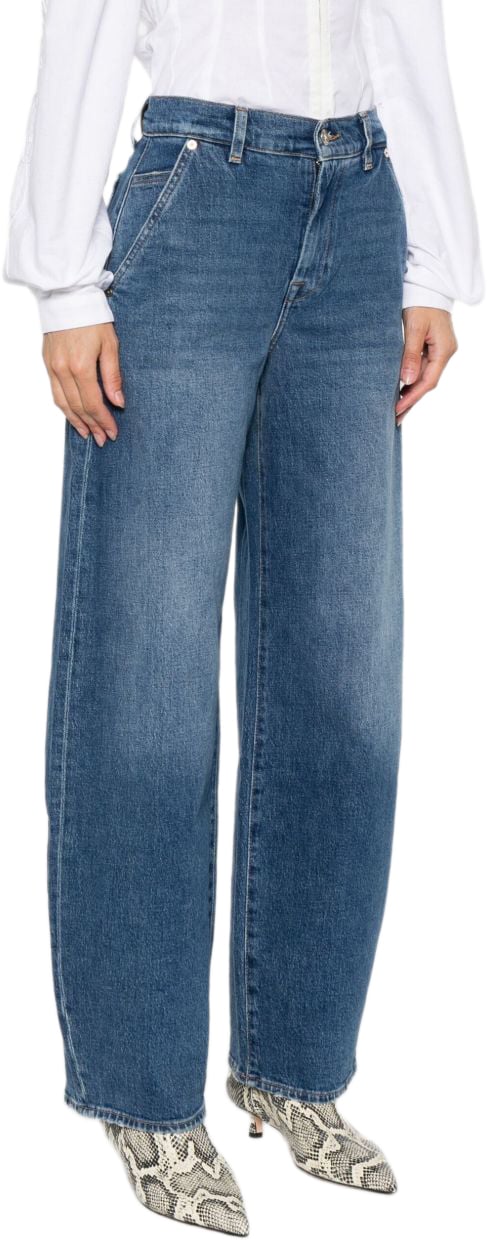 7 For All Mankind Jeans Blue Blauw