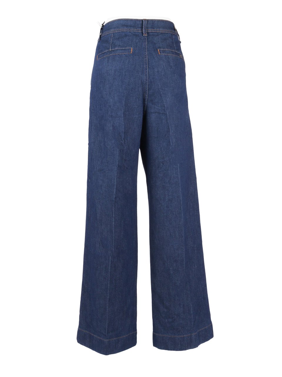 7 For All Mankind Halona Pleated Wide Leg Jeans Zwart