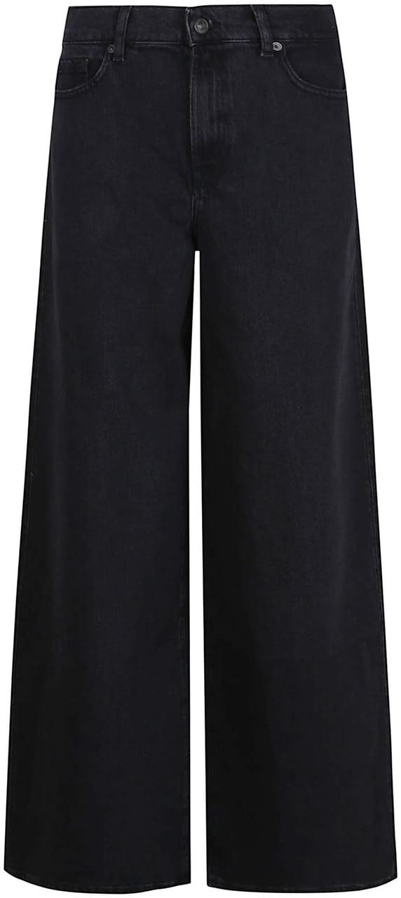 7 For All Mankind 7 FOR ALL MENKIND MARIE WIDE LEG Zwart