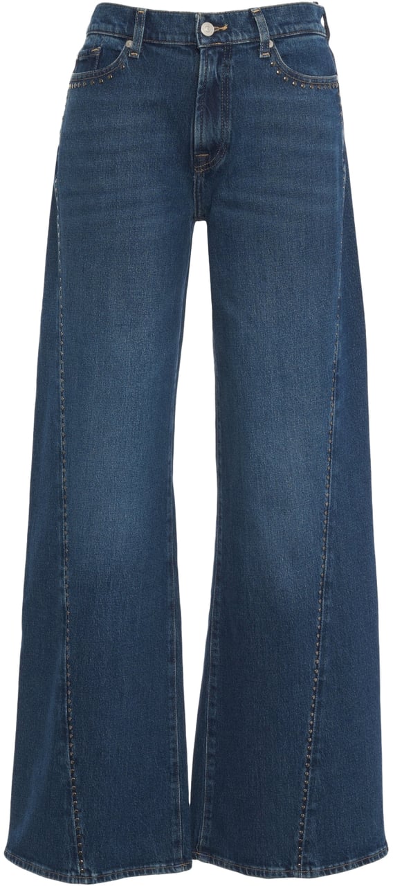 7 For All Mankind Jeans 'Twisted Lotta' Blauw