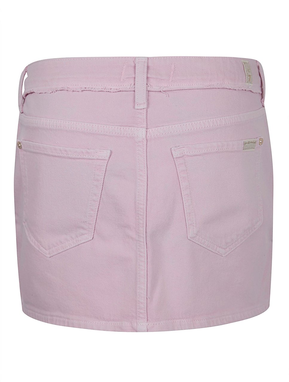 7 For All Mankind 7 FOR ALL MENKIND CHERRY SKIRT Paars