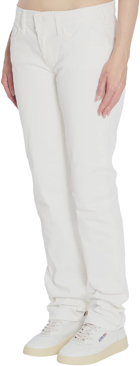 7 For All Mankind White Straight jeans Wit