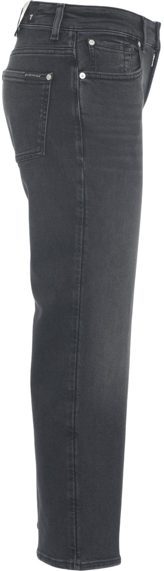 7 For All Mankind Skinny Jeans Zwart