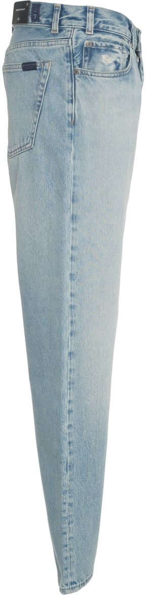 7 For All Mankind Straight cut jeans Blauw