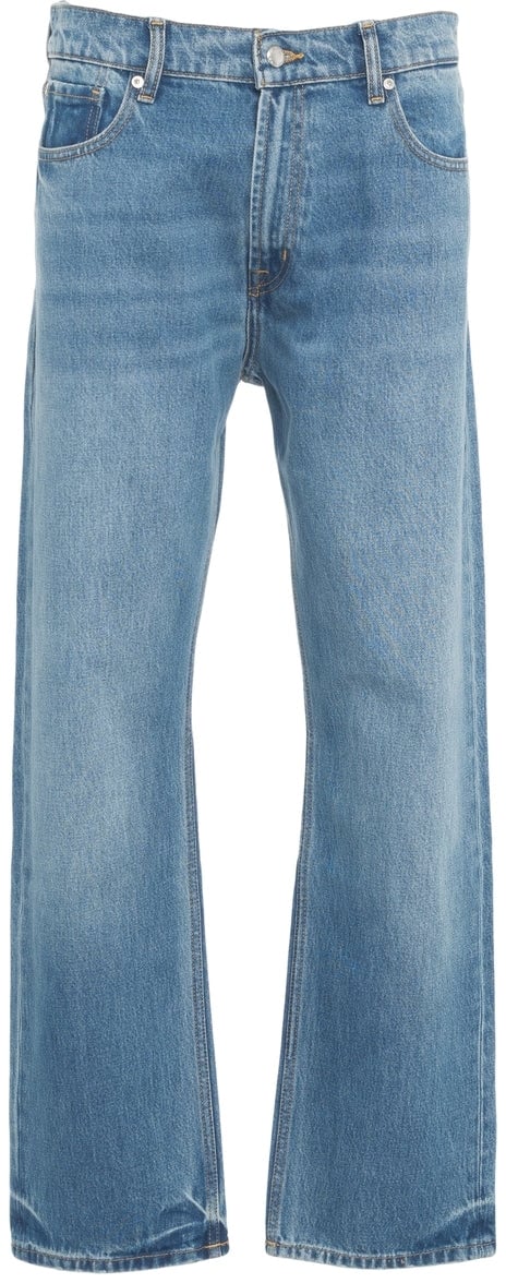 7 For All Mankind Jeans 'Modern Straight' Blauw