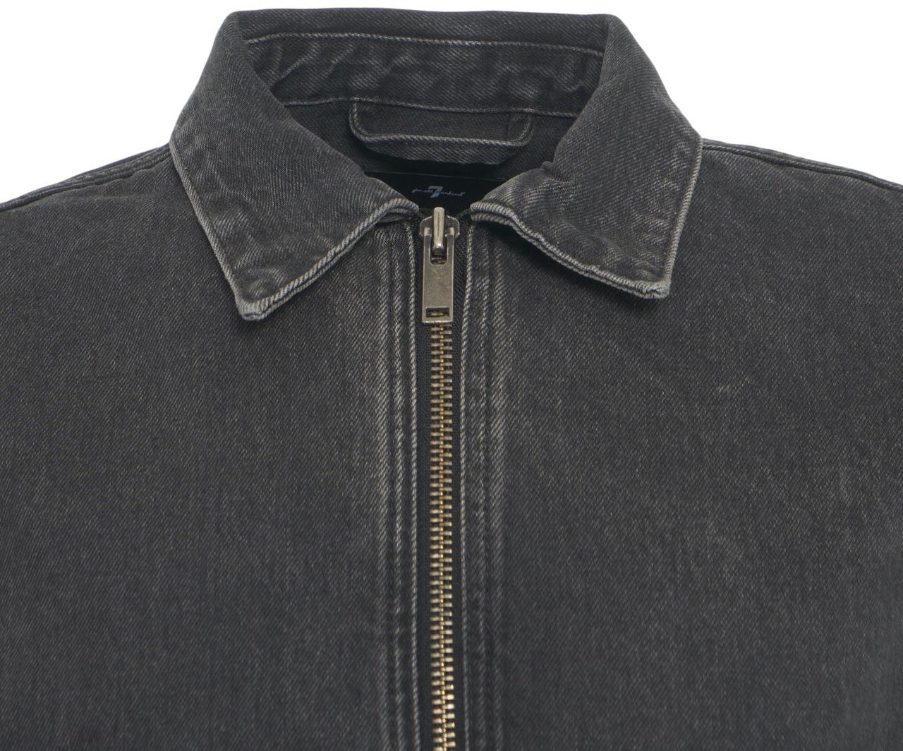 7 For All Mankind Denim jacket Zwart