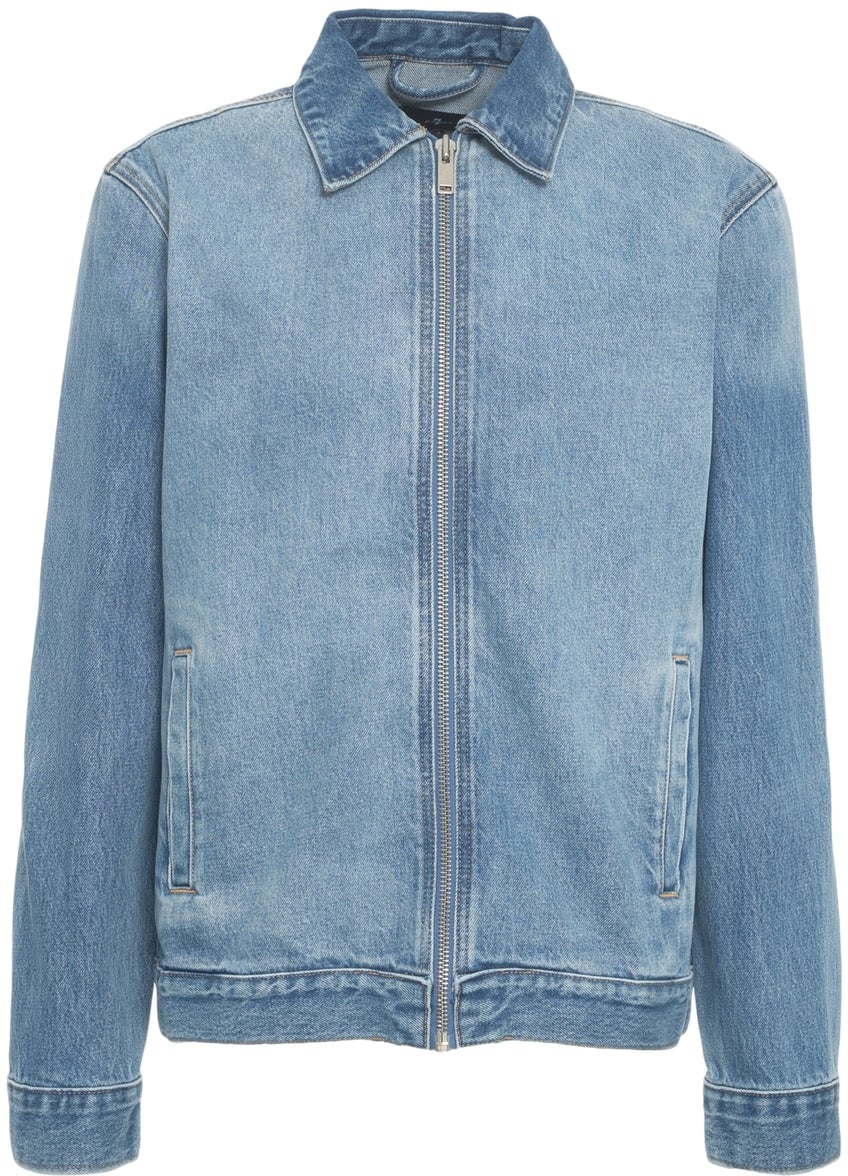 7 For All Mankind Denim jacket Blauw