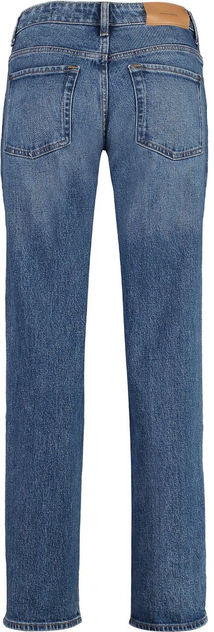 7 For All Mankind Calie Straight leg jeans Blauw