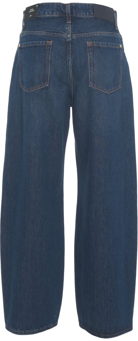 7 For All Mankind Boyfriend Jeans Blauw
