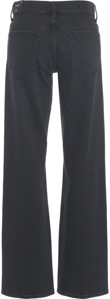 7 For All Mankind Straight leg jeans Zwart