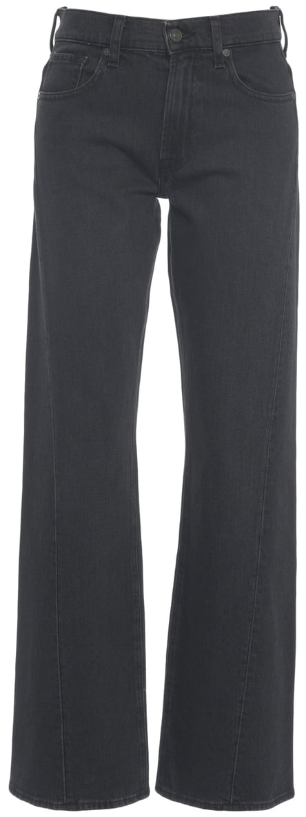 7 For All Mankind Jeans straight leg Zwart