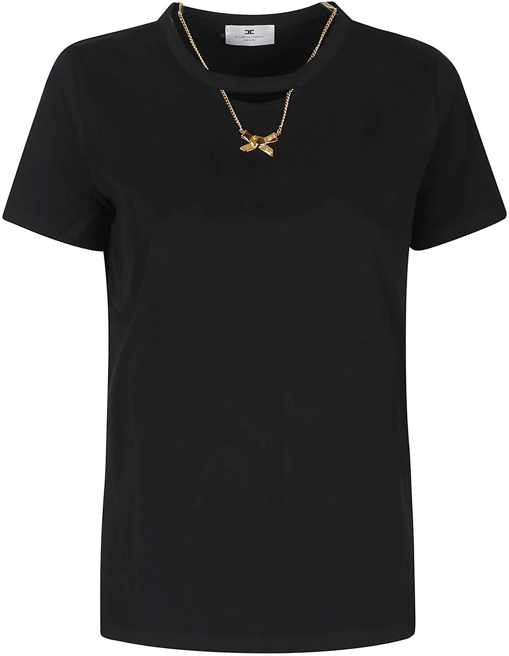 Elisabetta Franchi T-shirt Black Zwart