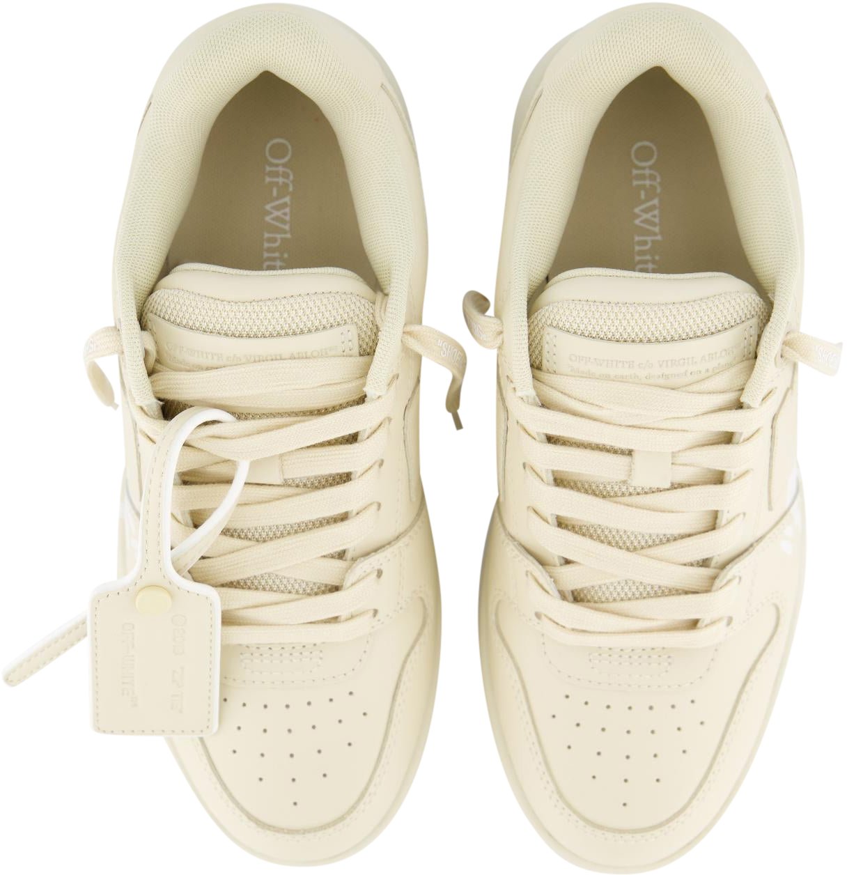OFF-WHITE Dames Out Of Office Sneaker Beige Beige